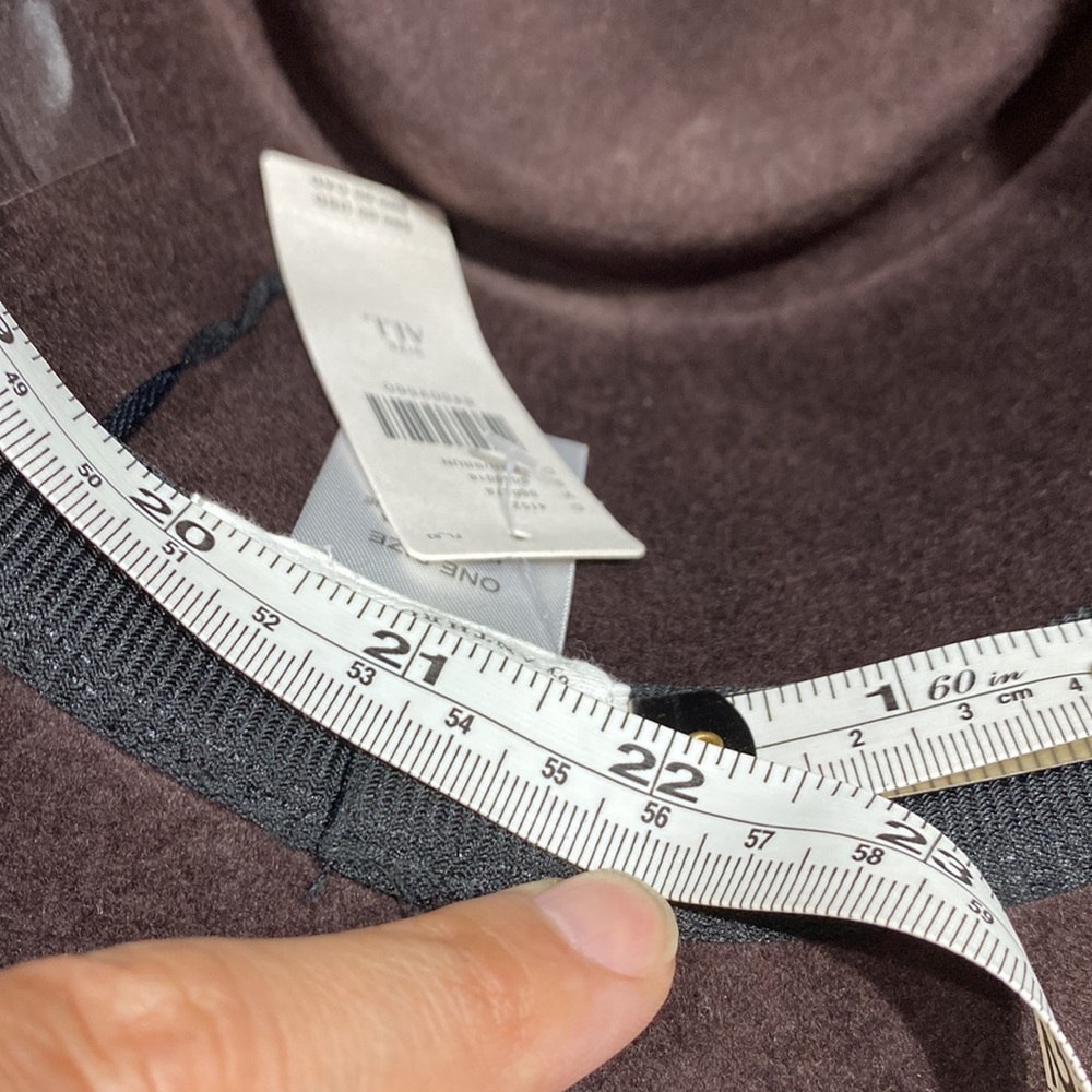 Anthropologie Black Wide-Brim Hat - Picture 7 of 12